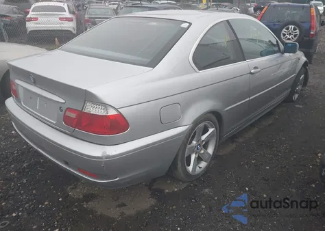 2004 BMW 325Ci из США, поврежденный, VIN WBABV13404JT20060